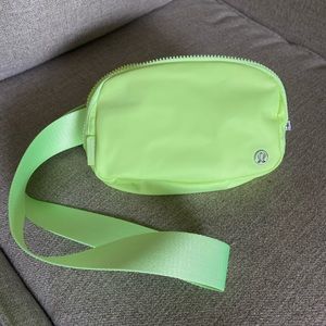 Neon Yellow “Faded Zap” everywhere belt bag